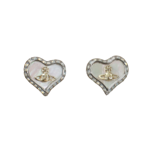 (W) Vivienne Westwood Petra Earrings Silver Gold