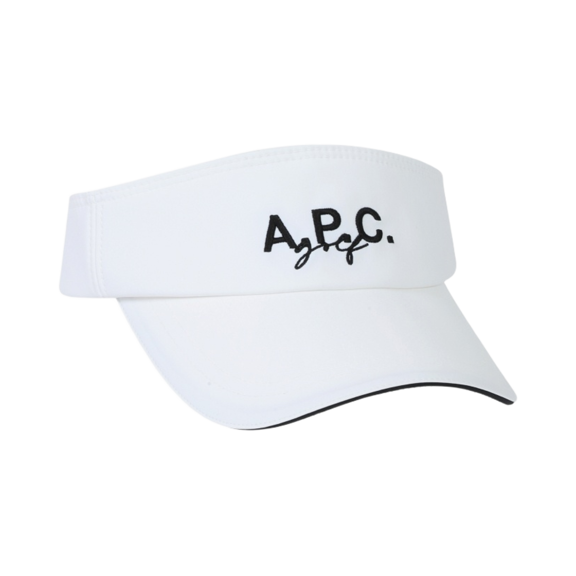 CCZ42C2 A.P.C. Golf Saint-Denis Sun Visor White