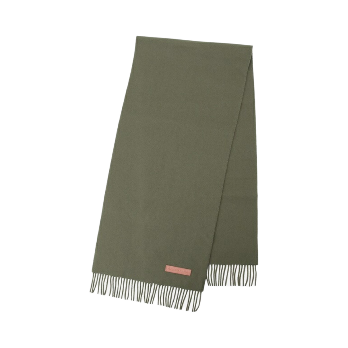 아크네 스튜디오 울 프린지 머플러 카키 그린(Acne Studios Wool Fringe Muffler Khaki Green) - 1
