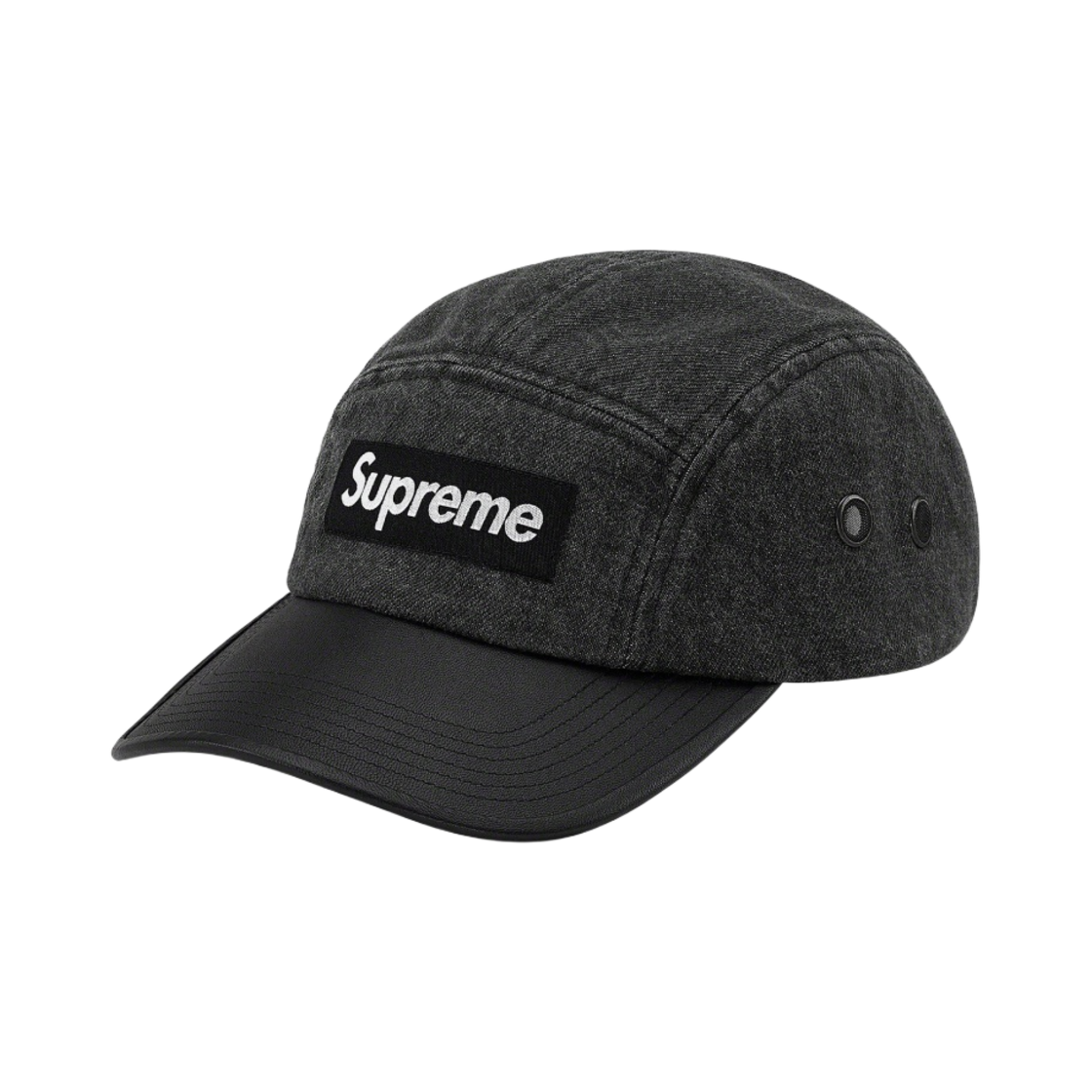 슈프림 투톤 데님 캠프캡 블랙 - 20FW(Supreme 2-Tone Denim Camp Cap Black - 20SS) - 1