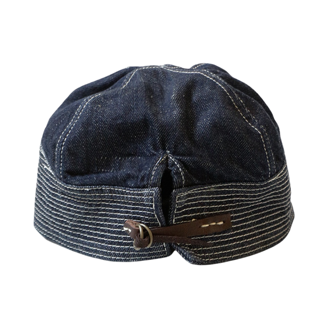 캐피탈 11.5온즈 데님 올드 맨 앤 더 씨 캡 다크 인디고(Kapital 11.5 oz. Denim Old Man And The Sea Cap Dark Indigo) - 3