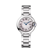 Cartier Ballon Bleu Watch 28 Quartz Steel Bracelet Steel