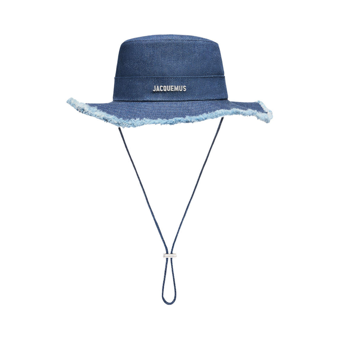 (W) 자크뮈스 르 밥 아티초크 버킷햇 네이비 스트라이프((W) Jacquemus Le Bob Artichaut Bucket Hat Navy Stripe)