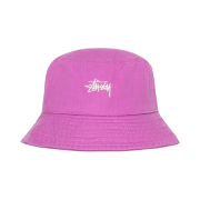 Stussy Stock Bucket Hat Purple