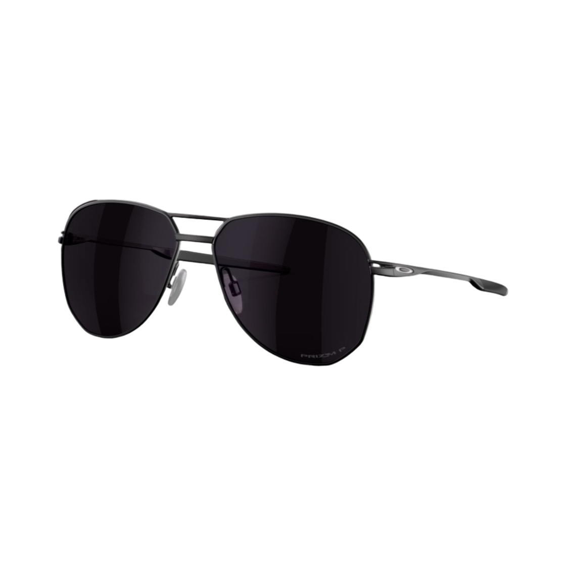 오클리 콘트레일 TI 새틴 블랙 프레임 프리즘 그레이 폴러라이즈드 렌즈 레귤러 핏(Oakley Contrail TI Satin Black Frame Prizm Grey Polarized Lenses Regular Fit) - 1