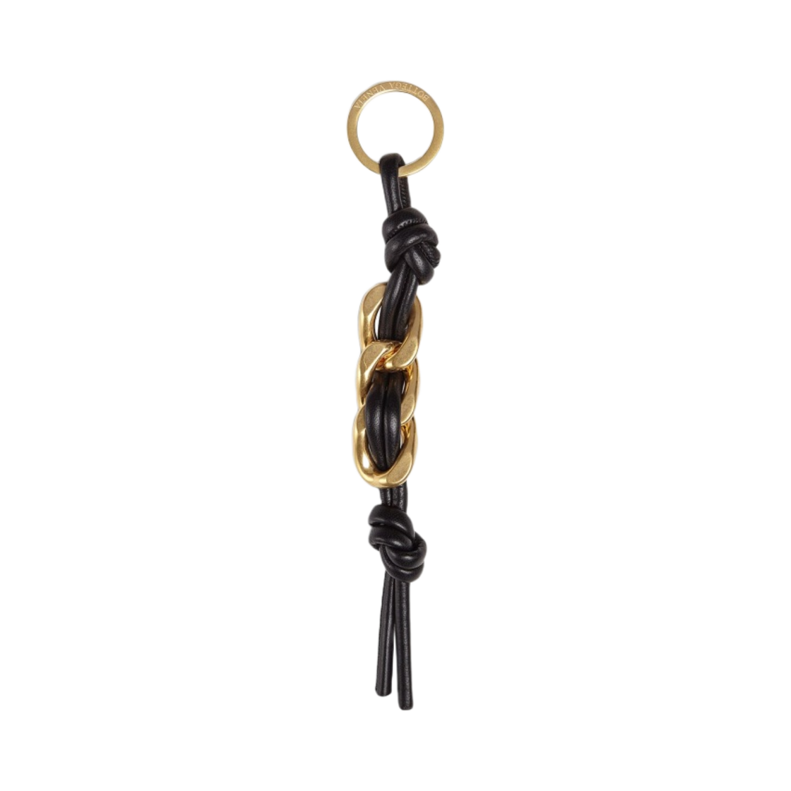 보테가 베네타 키링 블랙(Bottega Veneta Keyring Black) - 1