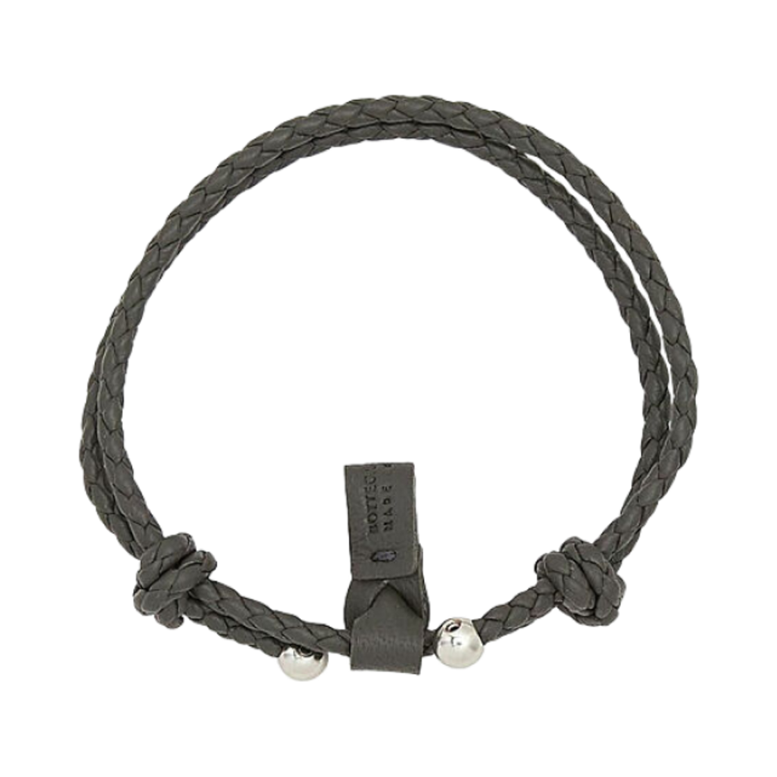 보테가 베네타 인트레치아토 브레이슬릿 그레이(Bottega Veneta Intrecciato Bracelet Grey)