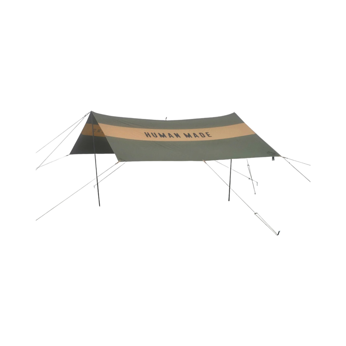 휴먼 메이드 x 노르디스크 카리 20 타프 올리브 드랩(Human Made x Nordisk Kari 20 Tarp Olive drab)