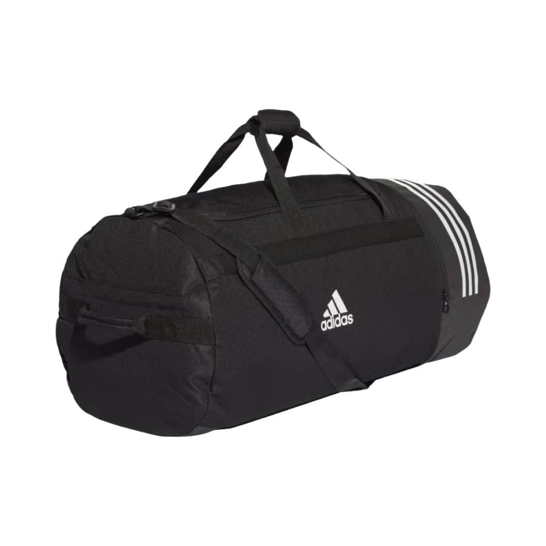 아디다스 삼선 휠 엑스트라 라지 더플백 블랙(Adidas 3-Stripes Wheeled Extra Large Duffel Bag Black) - 2