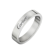 Cartier C Wedding Band Platinum