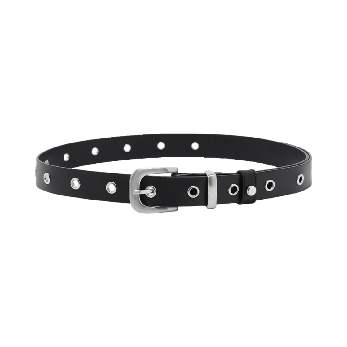 HVQWAAA902BKA Vonvat Minimal Eyelet Belt Black