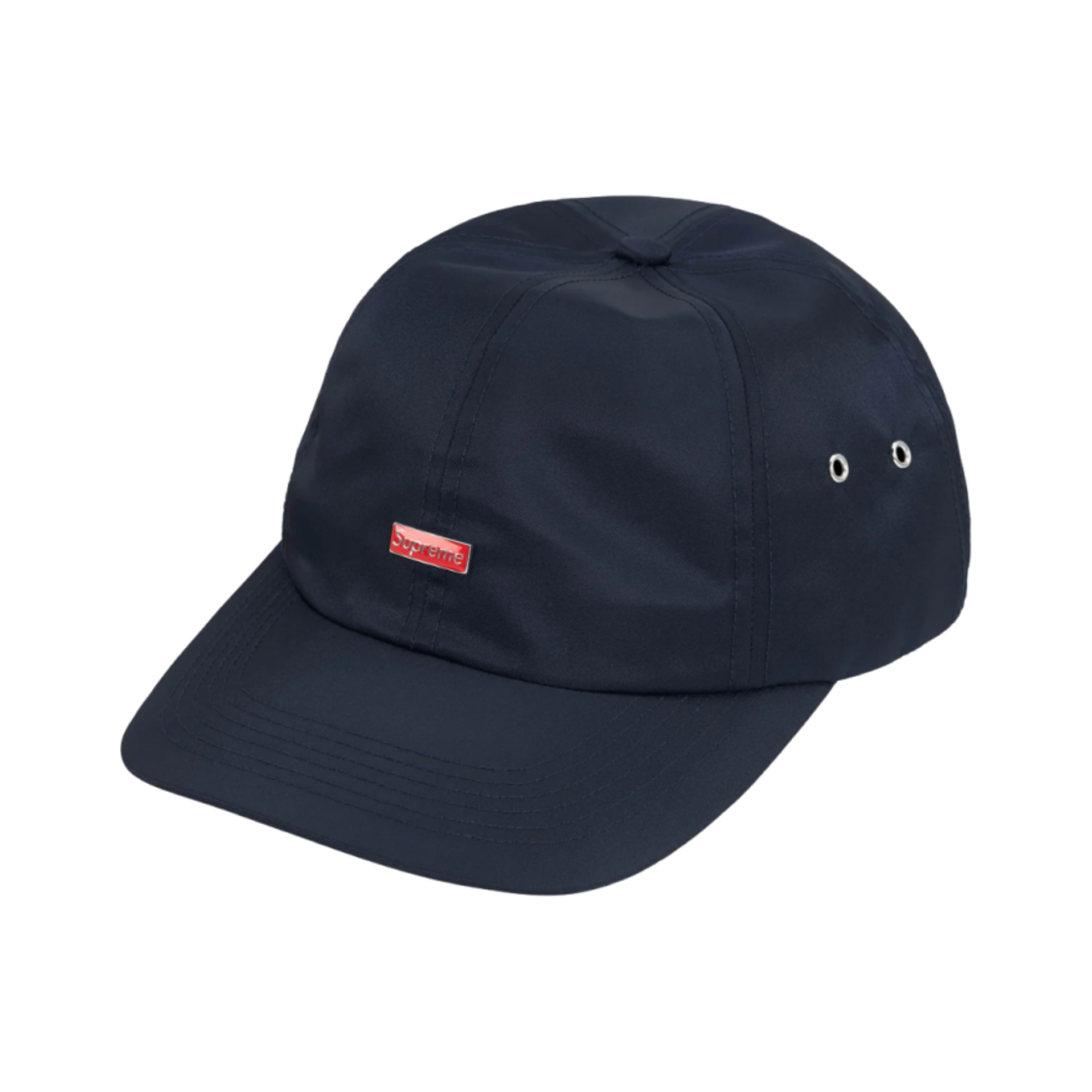 - Supreme Enamel Small Box 6-Panel Navy - 24FW