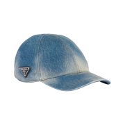 Prada Denim Baseball Cap Light Blue