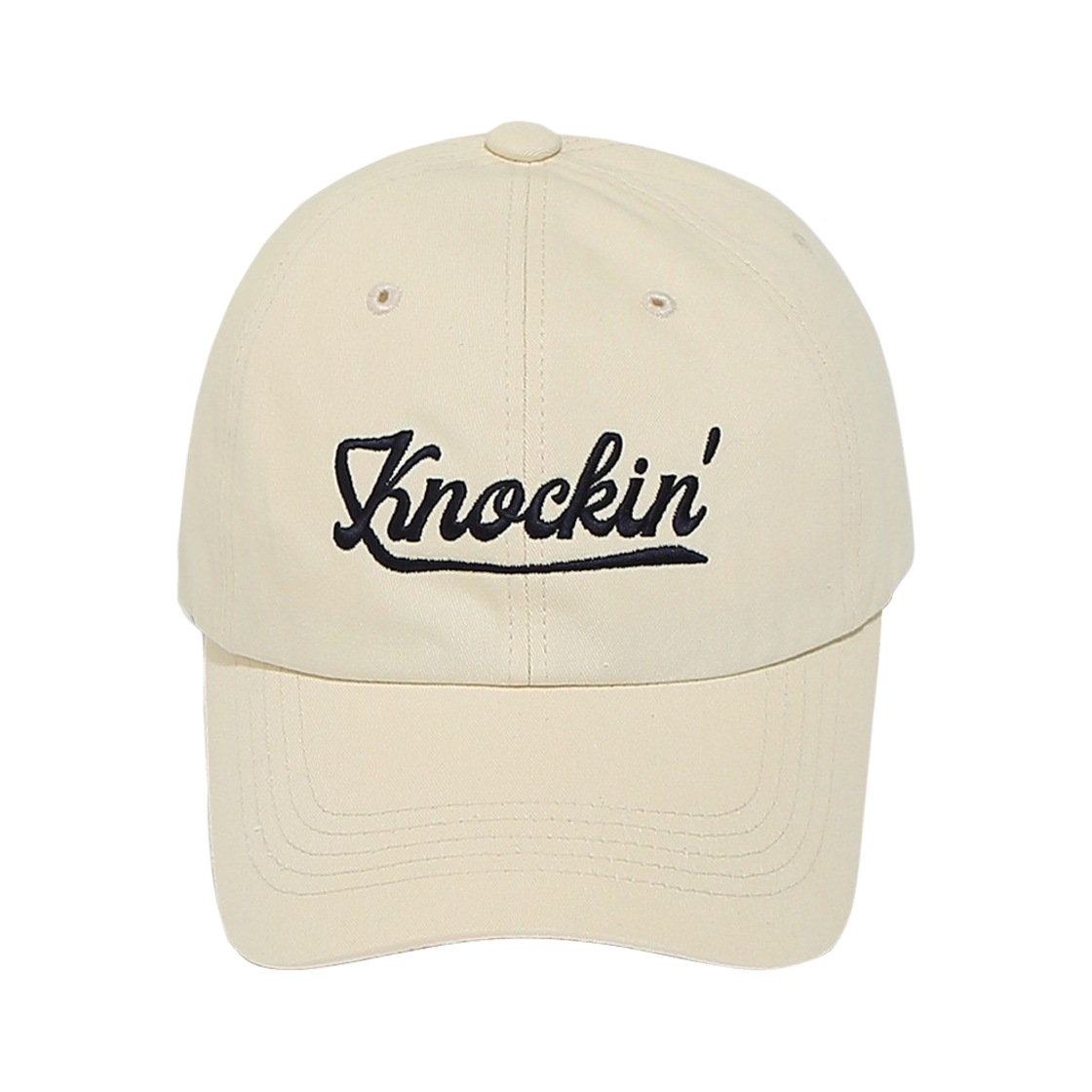 오가프 노킹 로고 볼캡 화이트