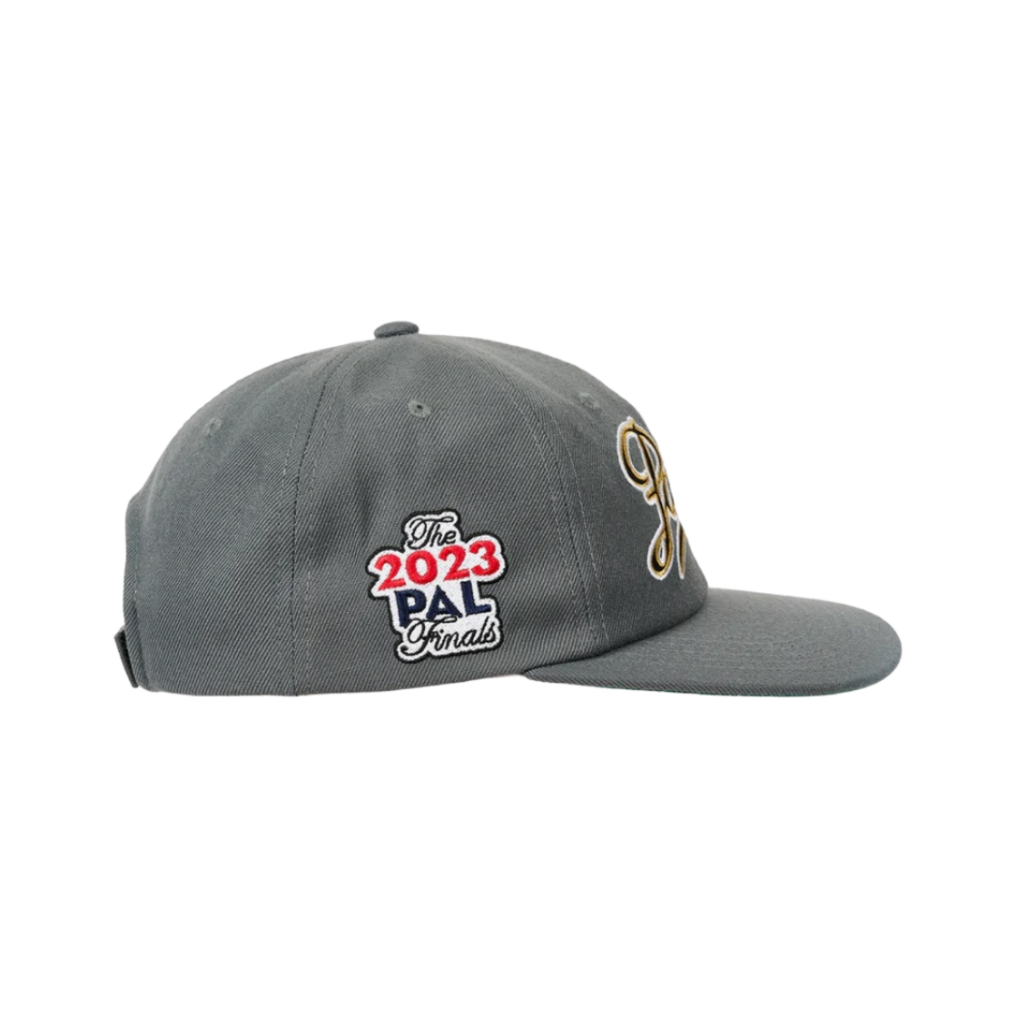 팔라스 포쉬 스크립트 스트랩백 그레이 - 23FW(Palace Posh Script Strapback Grey - 23FW) - 3