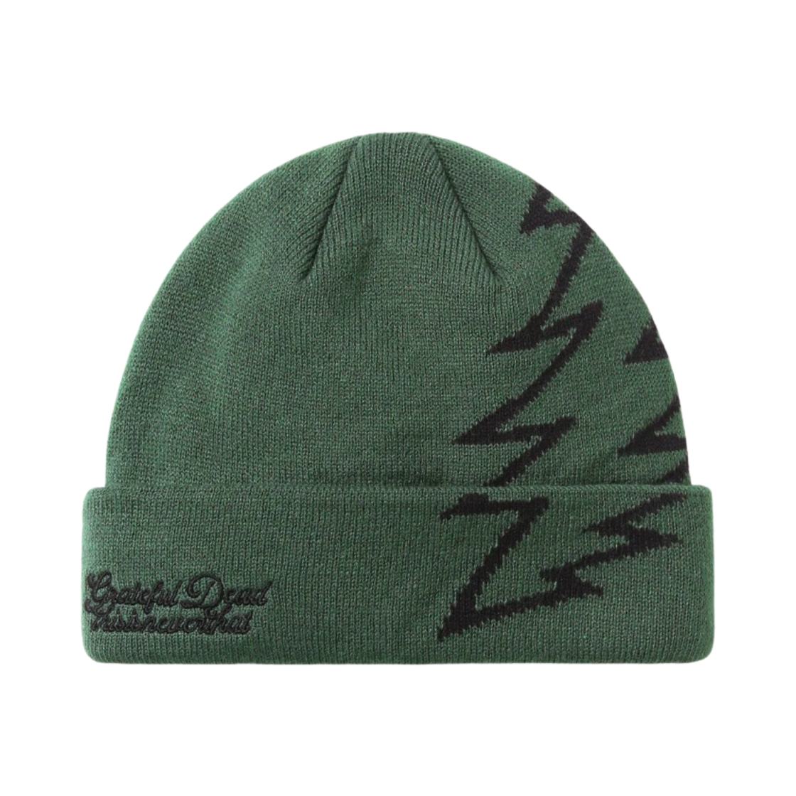 디스이즈네버댓 x 그레이트풀 데드 라이트닝 비니 모스(Thisisneverthat x Grateful Dead Lightning Beanie Moss) - 1
