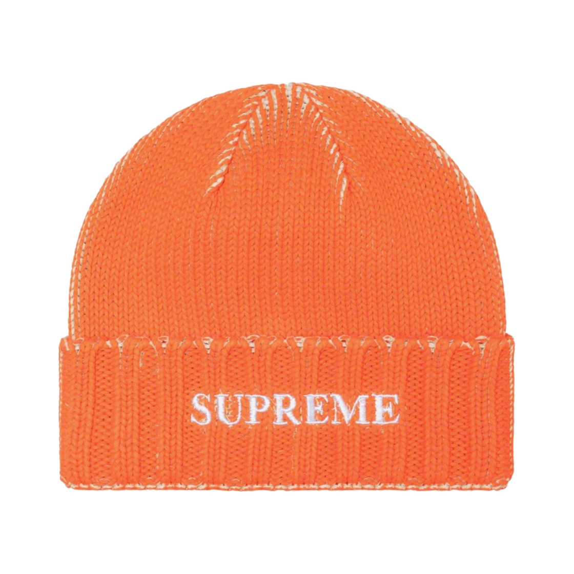 슈프림 오버프린트 비니 오렌지 - 22SS(Supreme Overprint Beanie Orange - 22SS) - 1