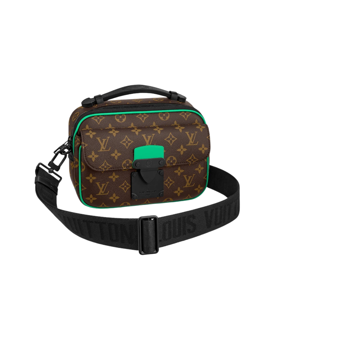 루이비통 S 락 메신저 모노그램 민티 그린