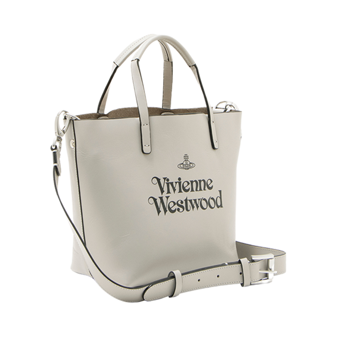 비비안 웨스트우드 스튜디오 쇼퍼 토트백 그레이지(Vivienne Westwood Studio Shopper Tote Bag Greige) - 2