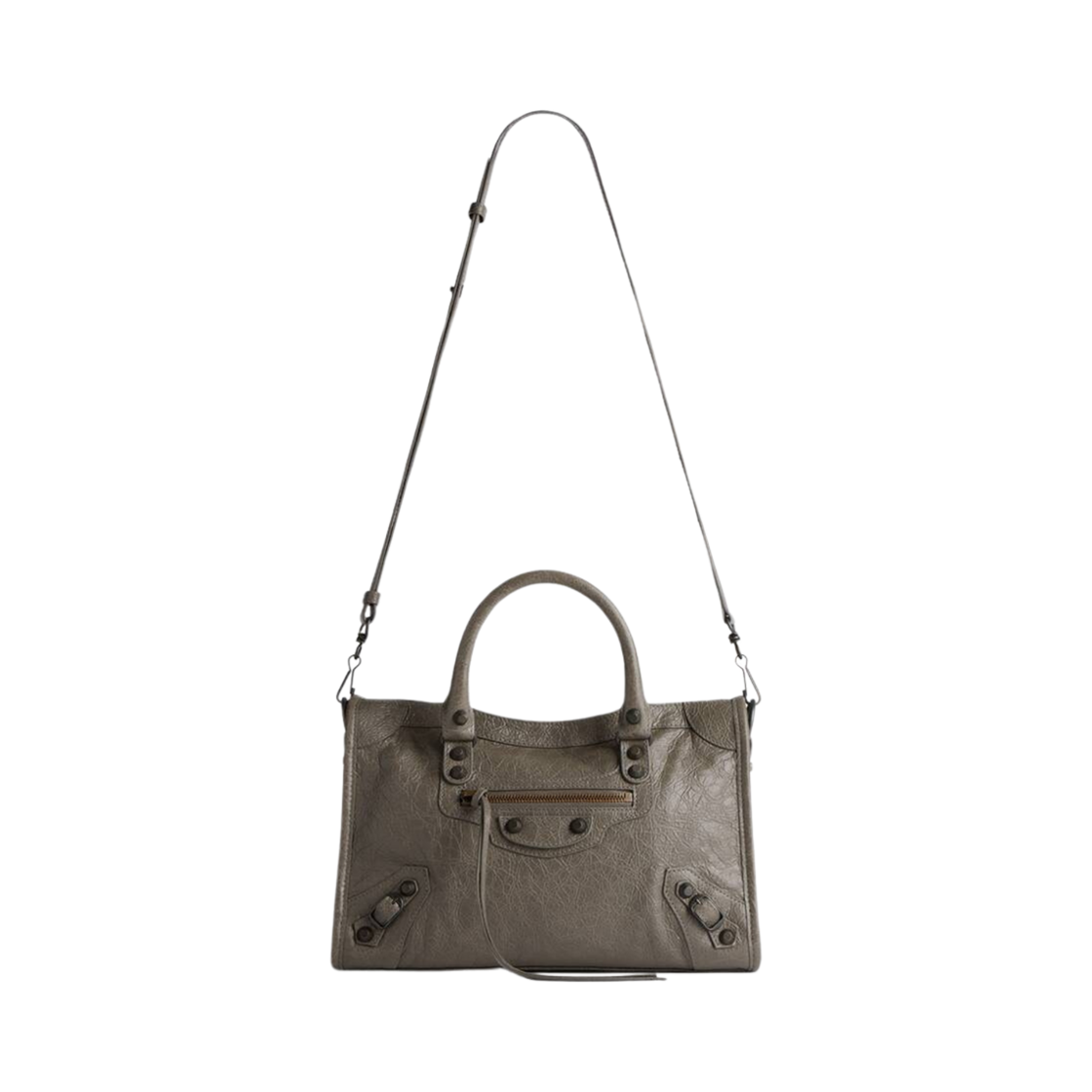 발렌시아가 르 시티 스몰 백 다크 그린(Balenciaga Le City Small Bag Dark Green) - 4