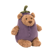 Jellycat Bartholomew Bear Aubergine Purple