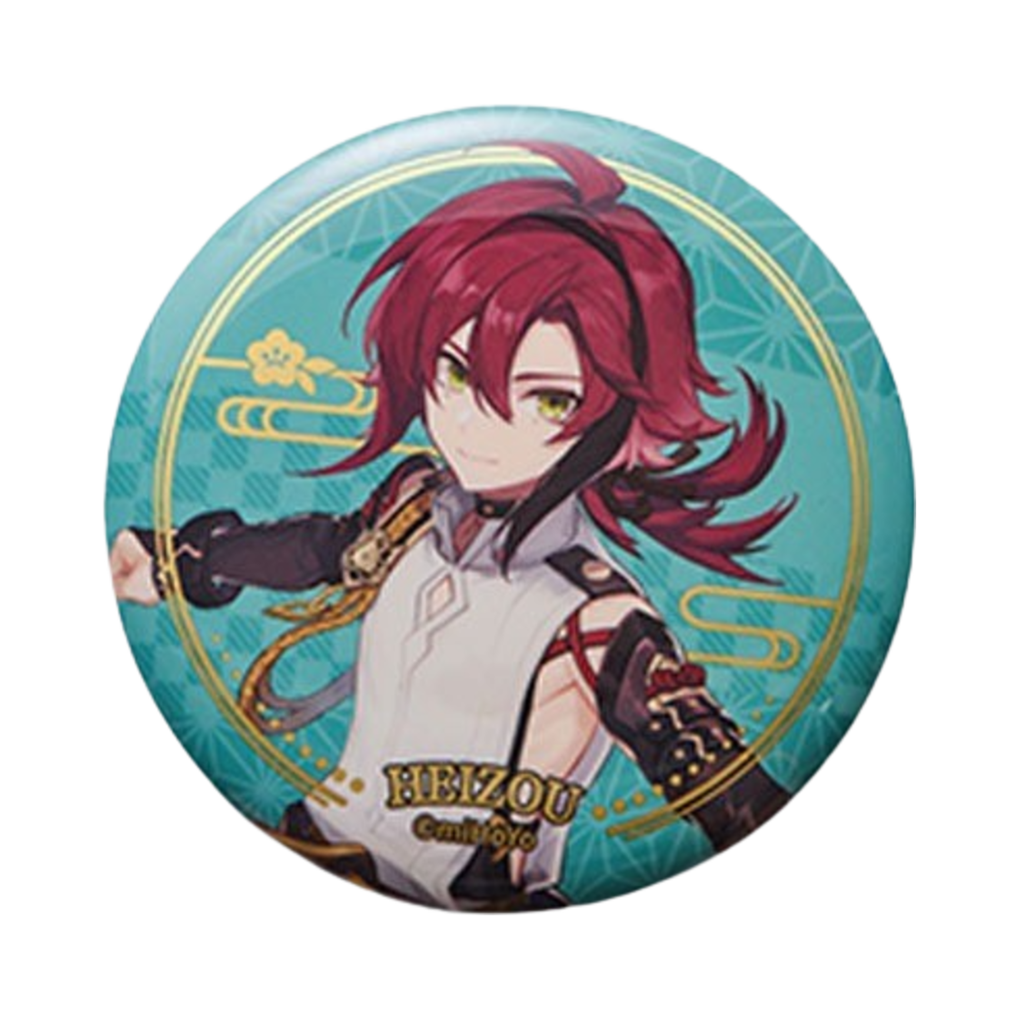6975213689615 Genshin Badge Inazuma Theme Shikanoin Heizou