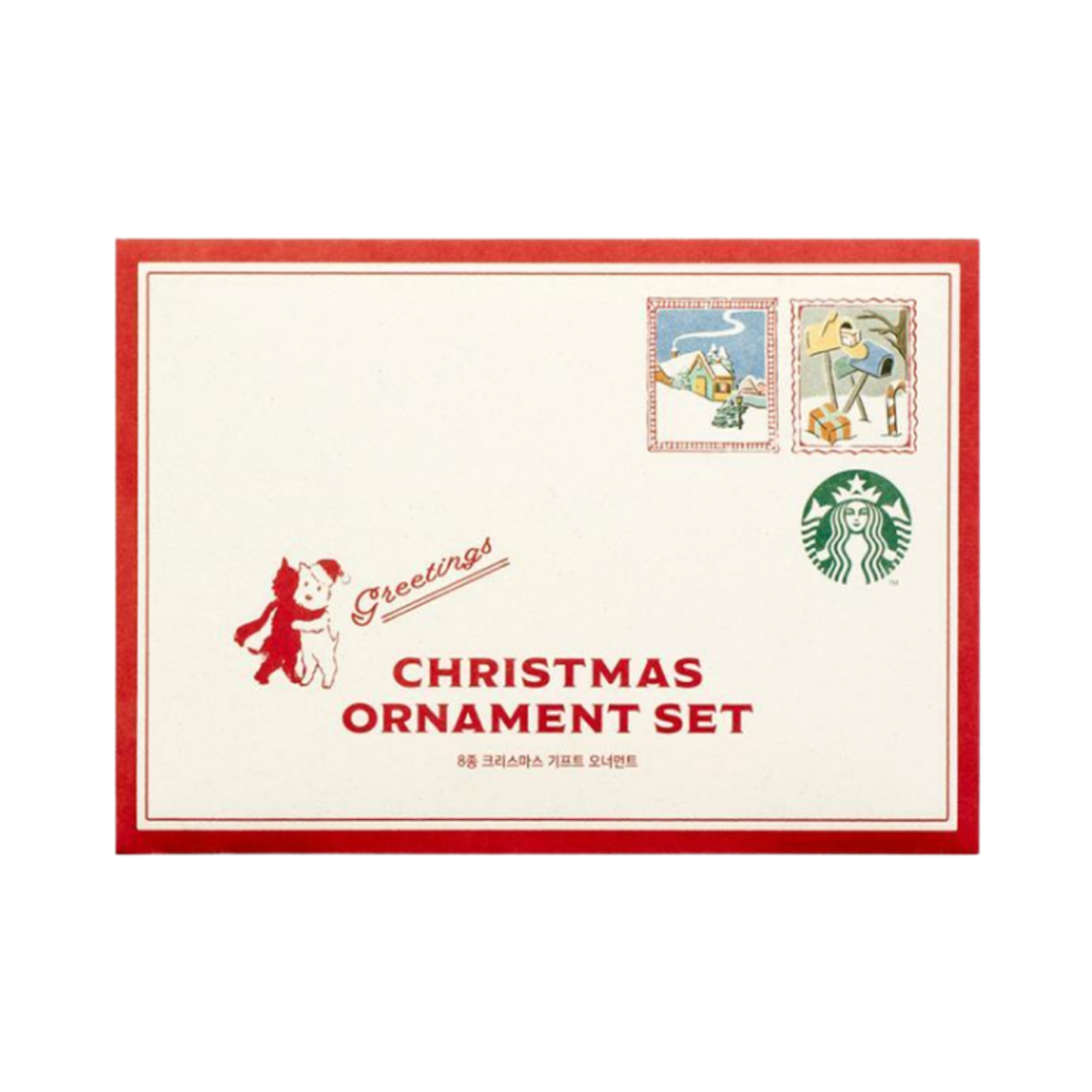 스타벅스 홀리데이 프렌즈 오너먼트 택 (8개 세트)(Starbucks Holiday Friends Ornament Tag (Set of 8)) - 2