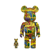 Bearbrick Keith Haring #5 100% & 400% Set