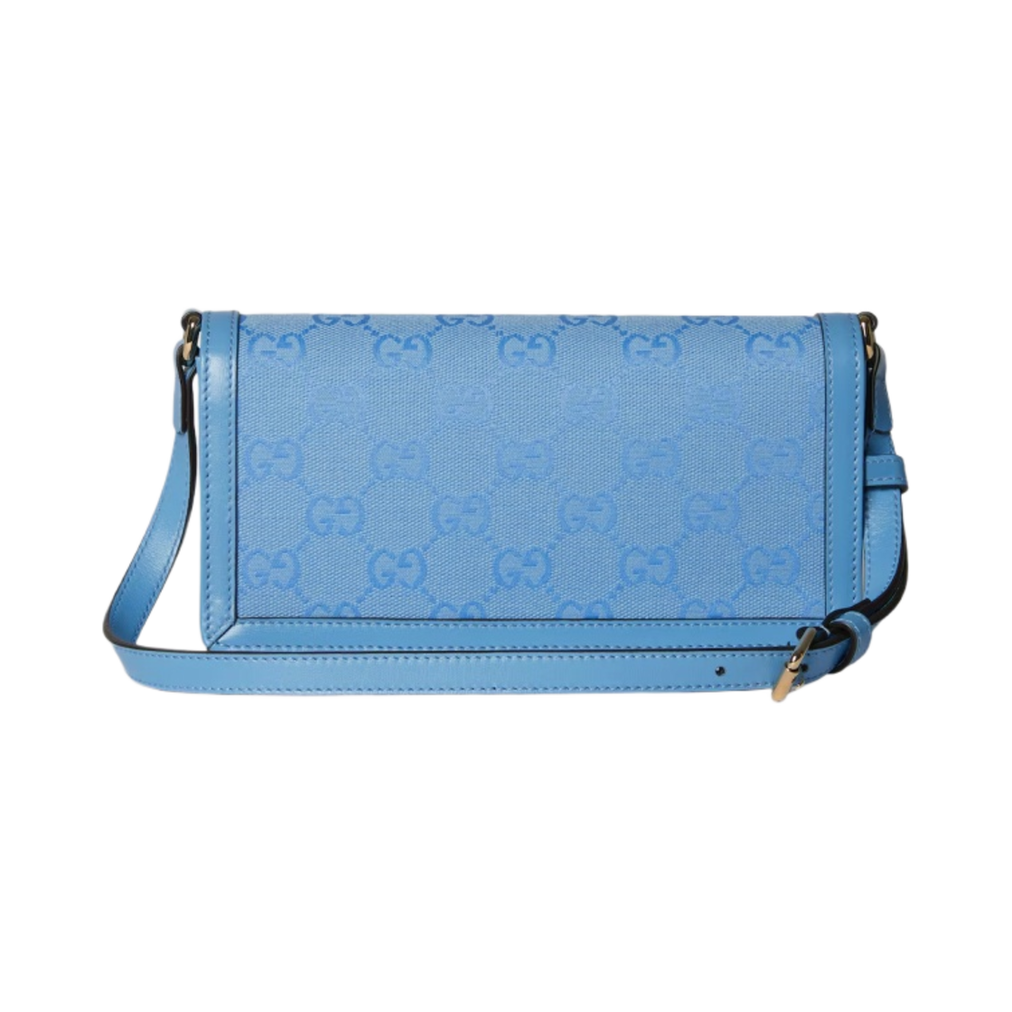 790038-FADHY-8566 Gucci Luce Mini Shoulder Bag GG Canvas Light Blue - #2