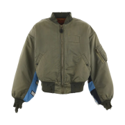 Saint Mxxxxxx Damage MA-1 Jacket Khaki - 24AW