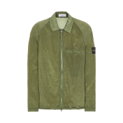 Stone Island 12321 Nylon Metal Garment Dyed Packable Overshirt Olive Green - 22SS