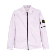 Stone Island 10502 Naslan Light Garment Dyed Overshirt Rose Pink - 22SS