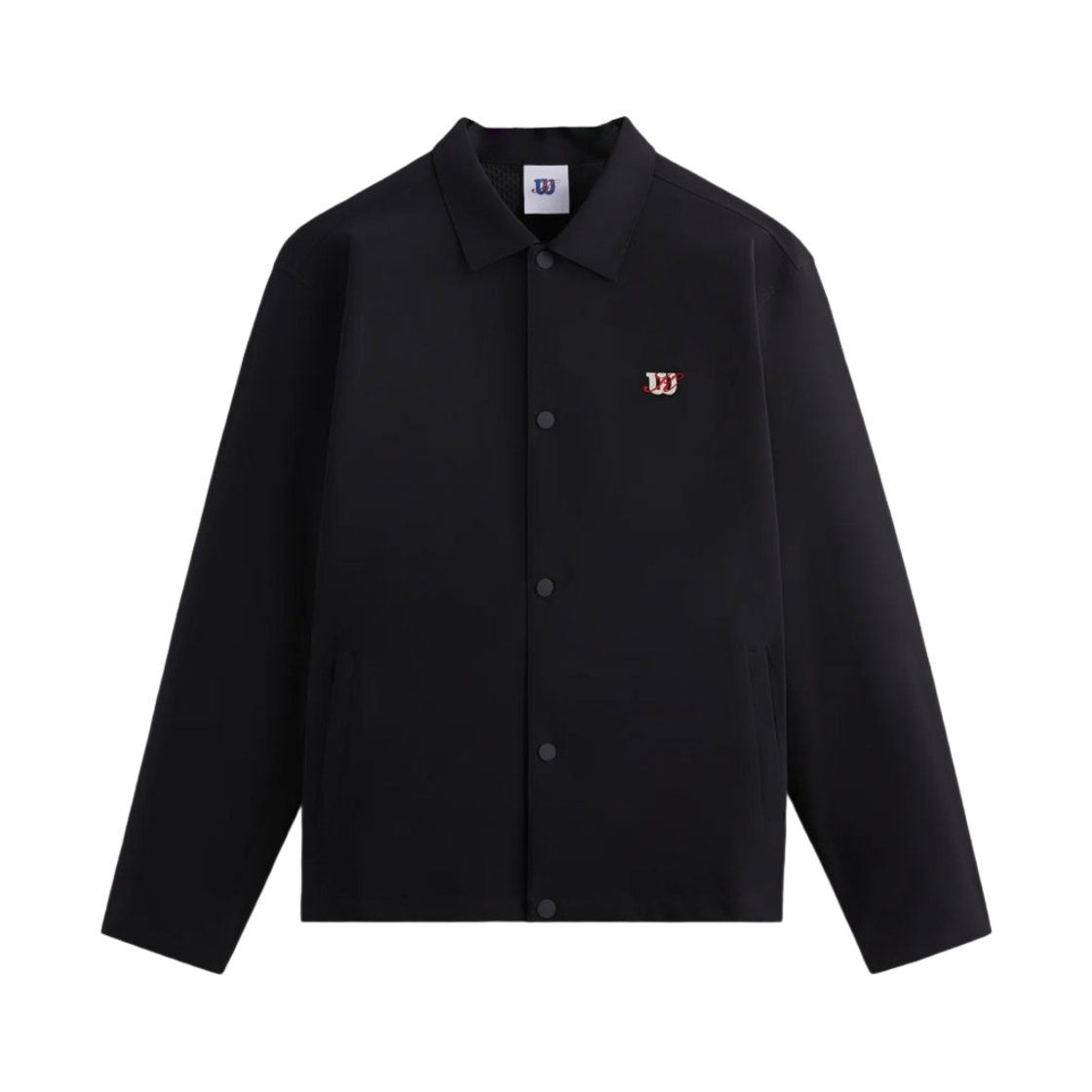 키스 x 윌슨 미드웨이 코치 자켓 블랙(Kith x Wilson Midway Coaches Jacket Black) - 1