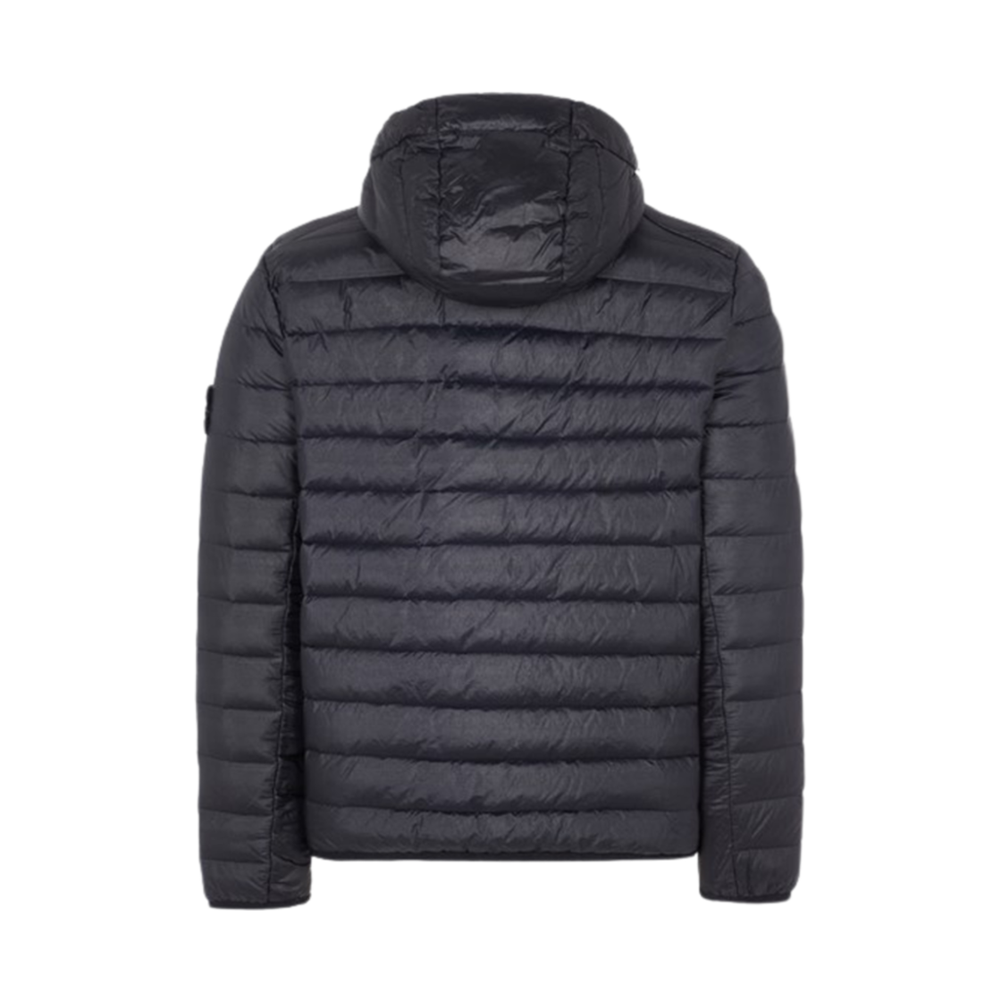 스톤 아일랜드 40124 룸 웨이븐 챔버스 R-나일론 다운-TC 라이트 후드 다운 자켓 블루 - 24SS(Stone Island 40124 Loom Woven Chambers R-Nylon Down-TC Light Hooded Down Jacket Blue - 24SS) - 2