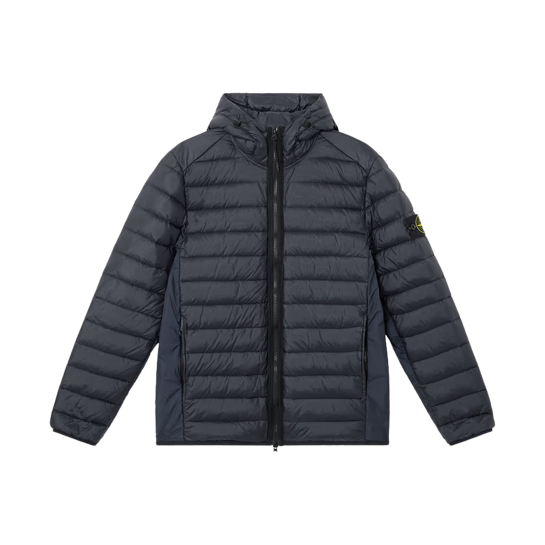 스톤 아일랜드 4100403 룸 우븐 체임버스 나일론 다운-TC 자켓 네이비 블루 - 25SS(Stone Island 4100403 Loom Woven Chambers Nylon Down-TC Jacket Navy Blue - 25SS)