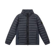 Stone Island 4100403 Loom Woven Chambers Nylon Down-TC Jacket Navy Blue - 25SS