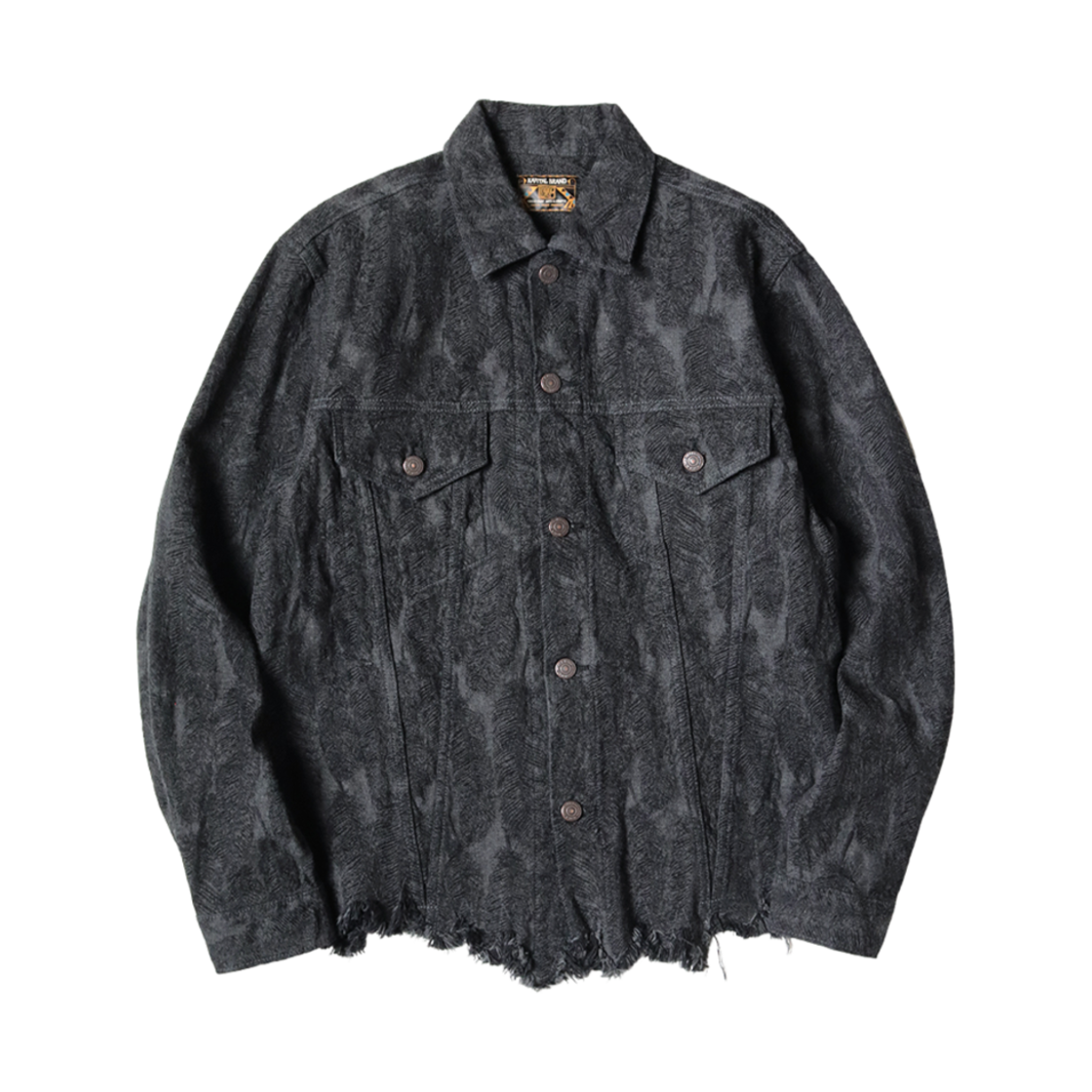 K2503LJ024 Kapital 12 oz. Magpie Denim 3rd Jacket Black