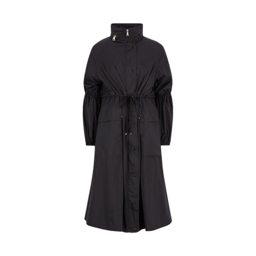(W) Moncler Lins Parka Coat Black - 24SS
