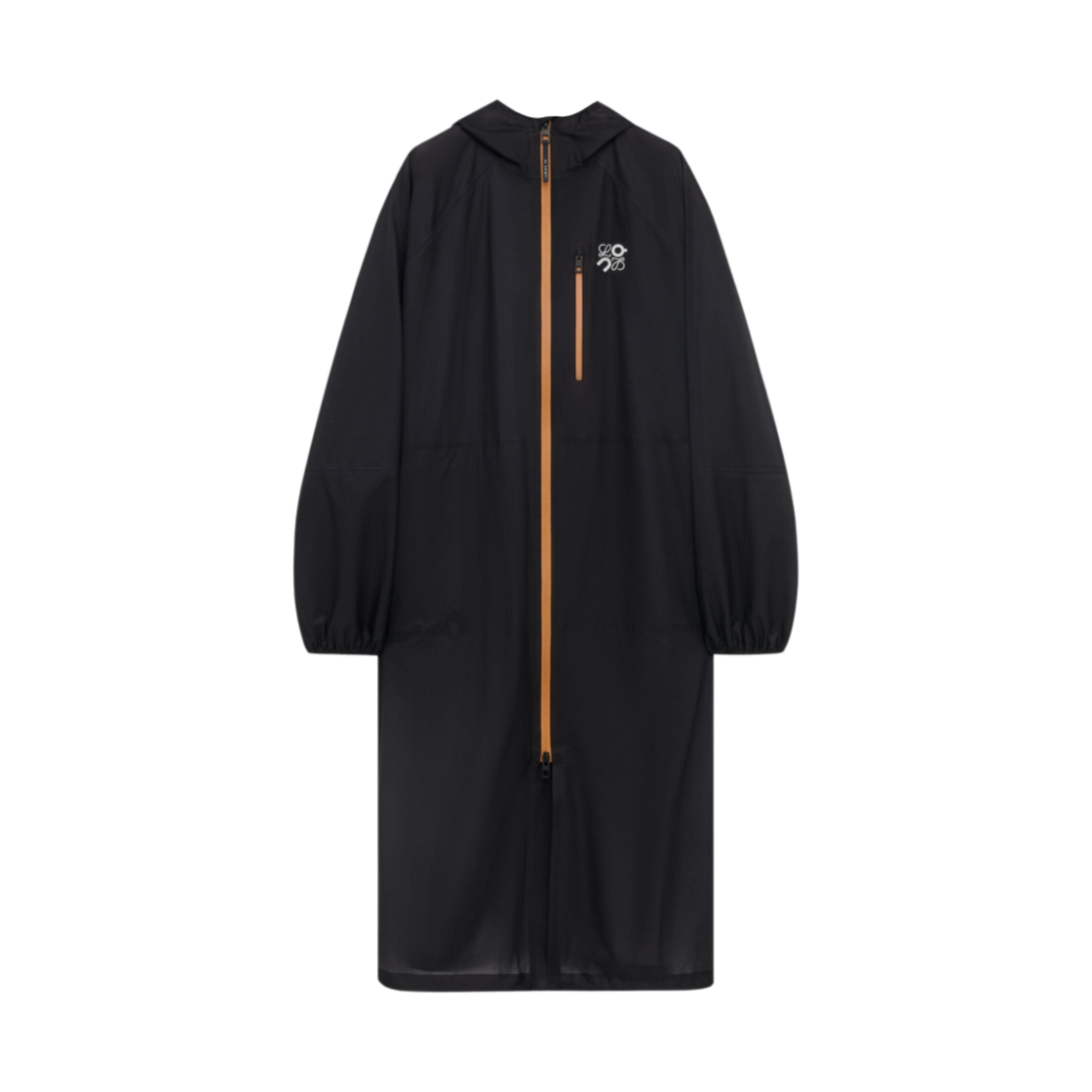 로에베 x 온 러닝 울트라 파카 테크니컬 쉘 블랙(Loewe x On Running Ultra Parka in Technical Shell Black)