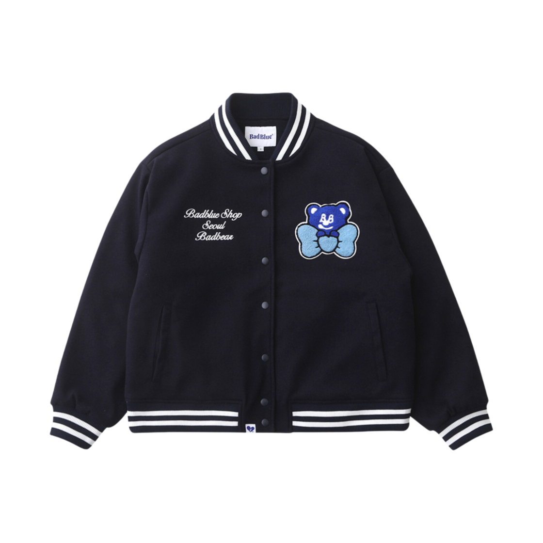 【Bad Blue】BadBear Varsity Jacket(2月まで) image_1694163039017.jpg