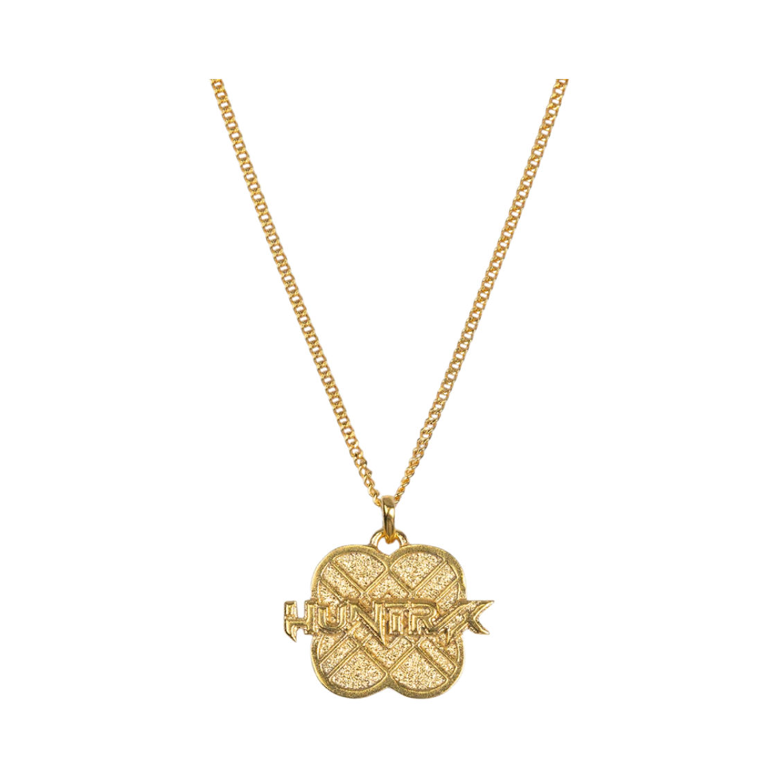 케이팝 데몬 헌터스 헌트릭스 로고 네클리스 골드(KPop Demon Hunters Huntrix Logo Necklace Gold) - 1