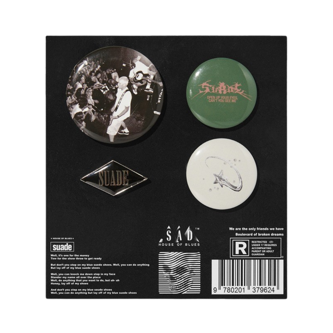 스웨이드 핀뱃지 세트 B(Suade Pinbadge Set B)