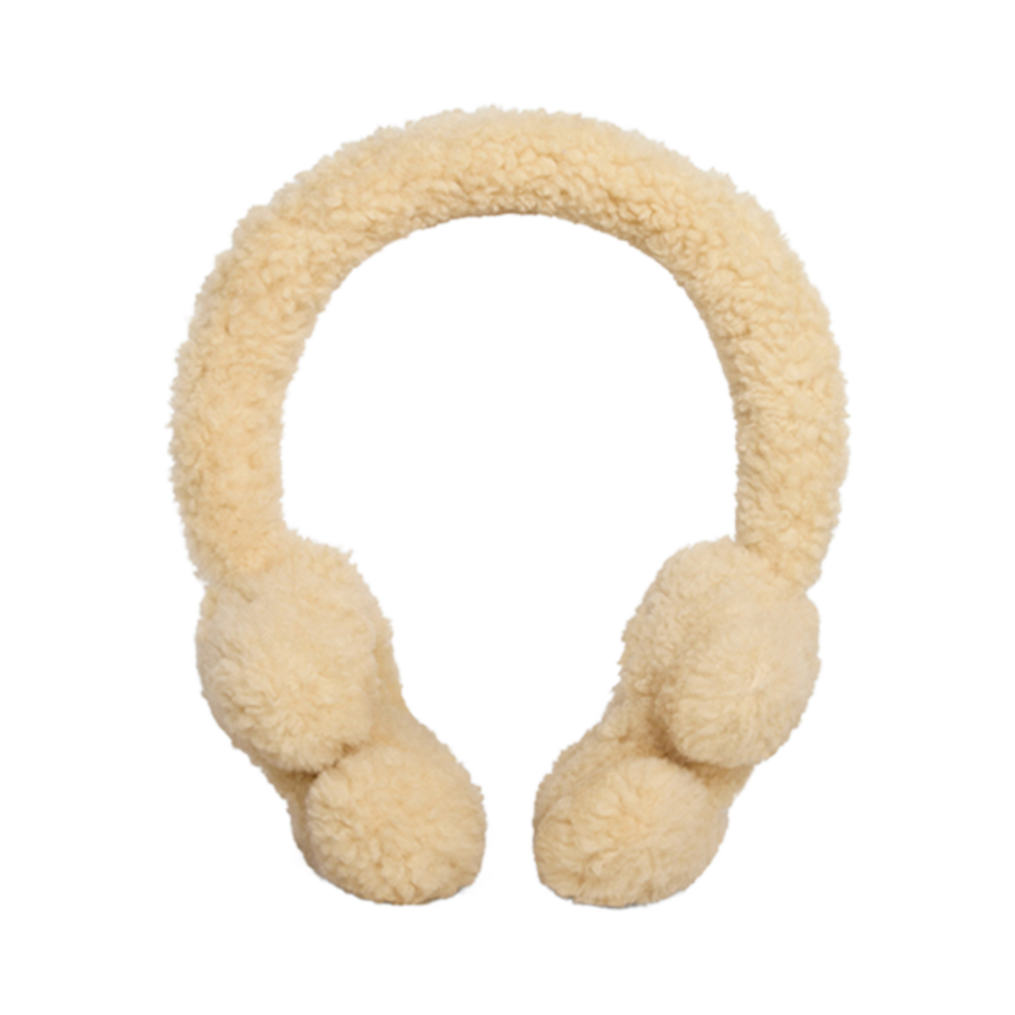셀린느 이어머프 셔링 바닐라(Celine Earmuffs in Shearling Vanilla) - 2