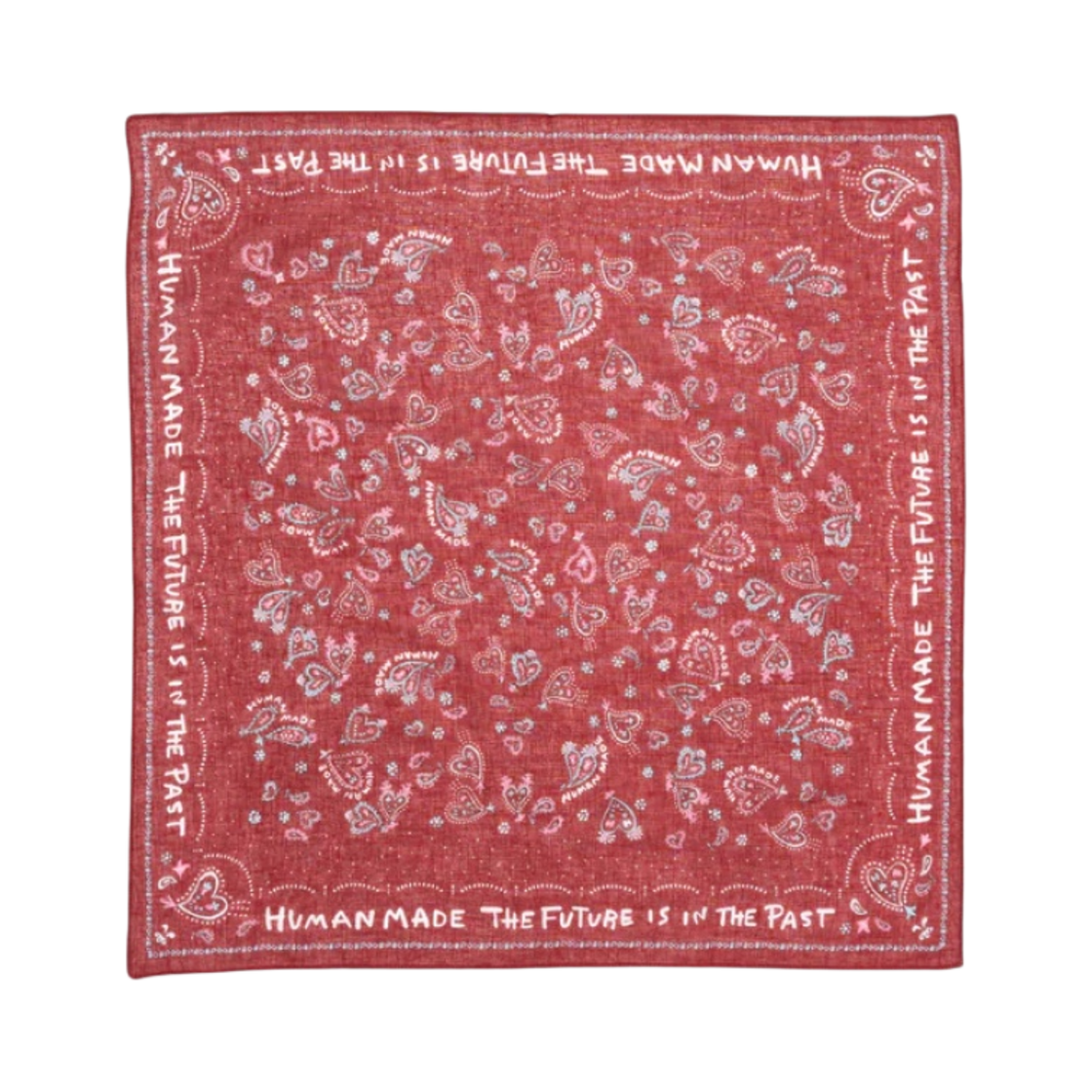 휴먼 메이드 페이즐리 반다나 레드(Human Made Paisley Bandana Red) - 1