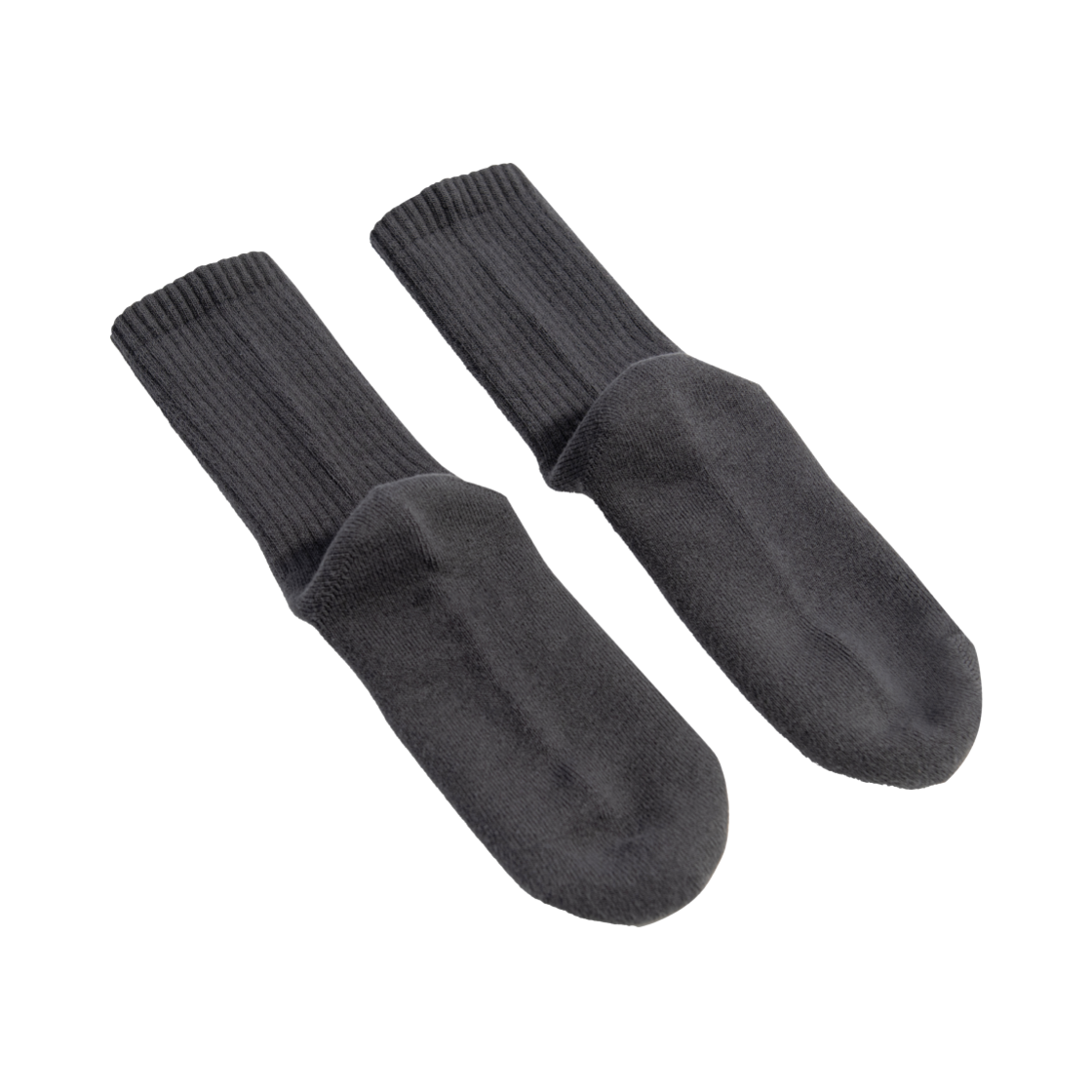 L22E0SCW304AP2CH LI2 Warm Daily Crew Socks Charcoal