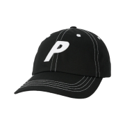 Palace Poplin P 6-Panel Black - 21SS