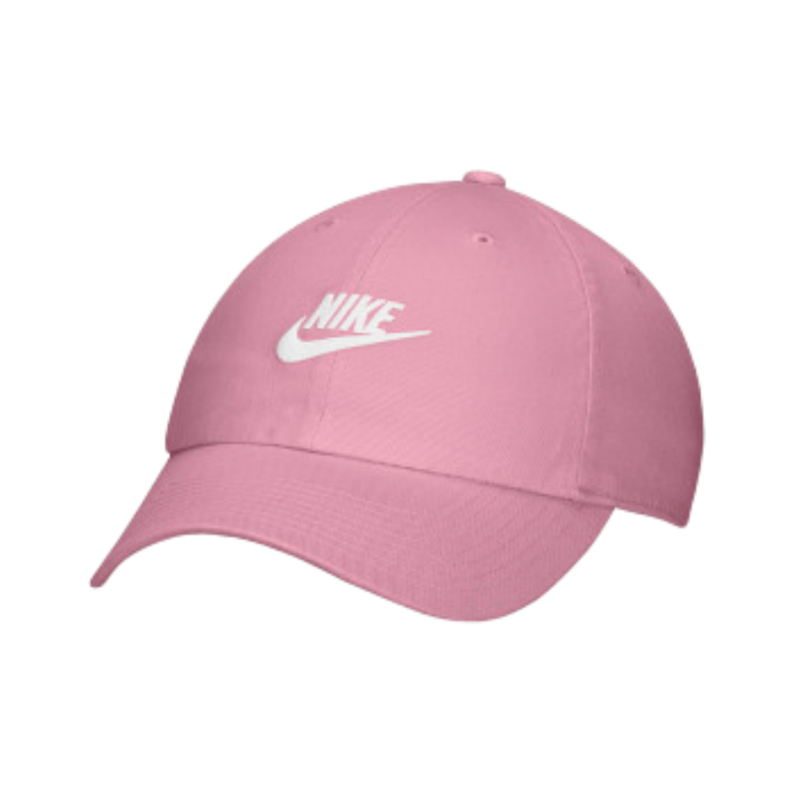 나이키 클럽 언스트럭처 퓨추라 워시드 캡 엘리멘탈 핑크 화이트(Nike Club Unstructured Futura Washed Cap Elemental Pink White)