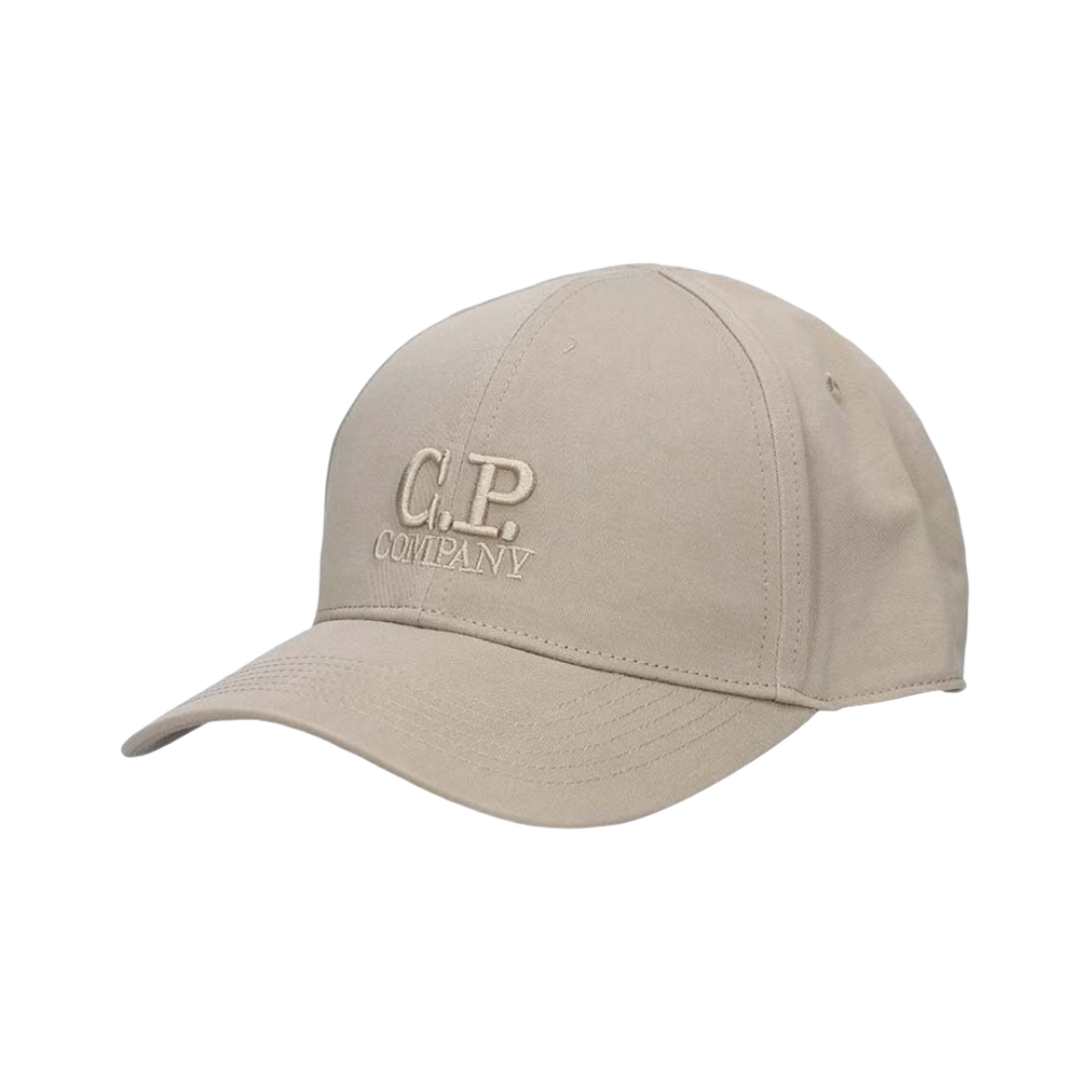 C.P. 컴퍼니 개버딘 로고 캡 코블스톤 - 23SS(C.P. Company Gabardine Logo Cap Cobblestone - 23SS) - 1