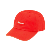 Supreme Small Box Coated Linen 6-Panel Red - 22SS