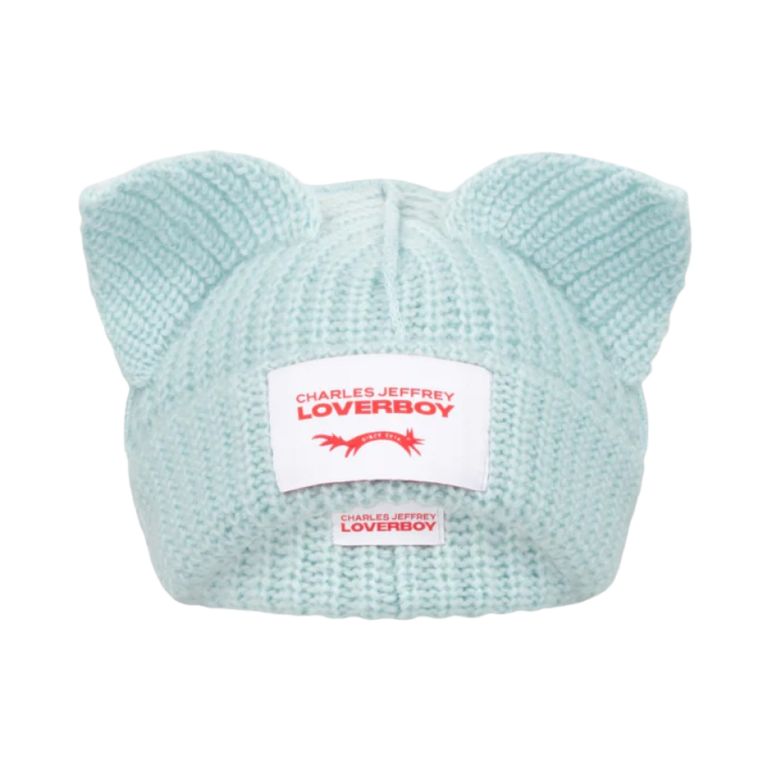 CJLSS23CEBEX2 Charles Jeffrey Loverboy Chunky Ears Mohair Beanie TBC